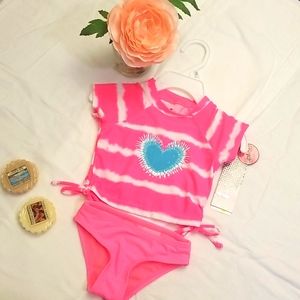 Baby Girl 2 piece Swumsuit Set
